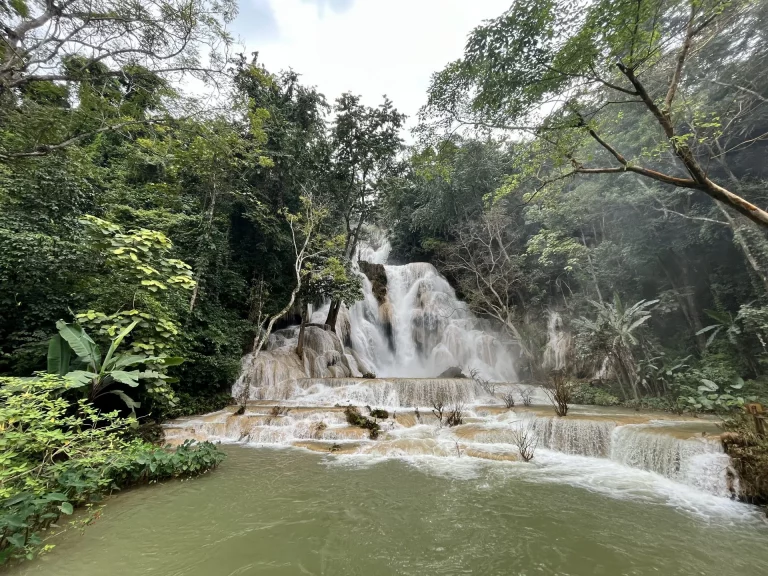 Laos Backpacking Tour - Kuang Si Waterfall