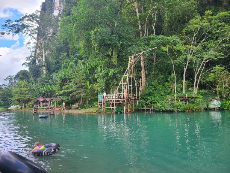 Laos Backpacking Tour - Luang Prabang Lagoon 1