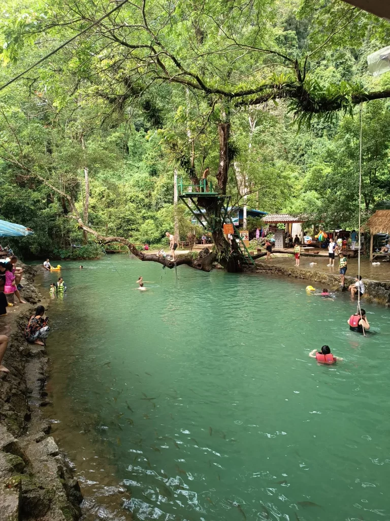 Laos Backpacking Tour - Luang Prabang Loop Lagoon 2