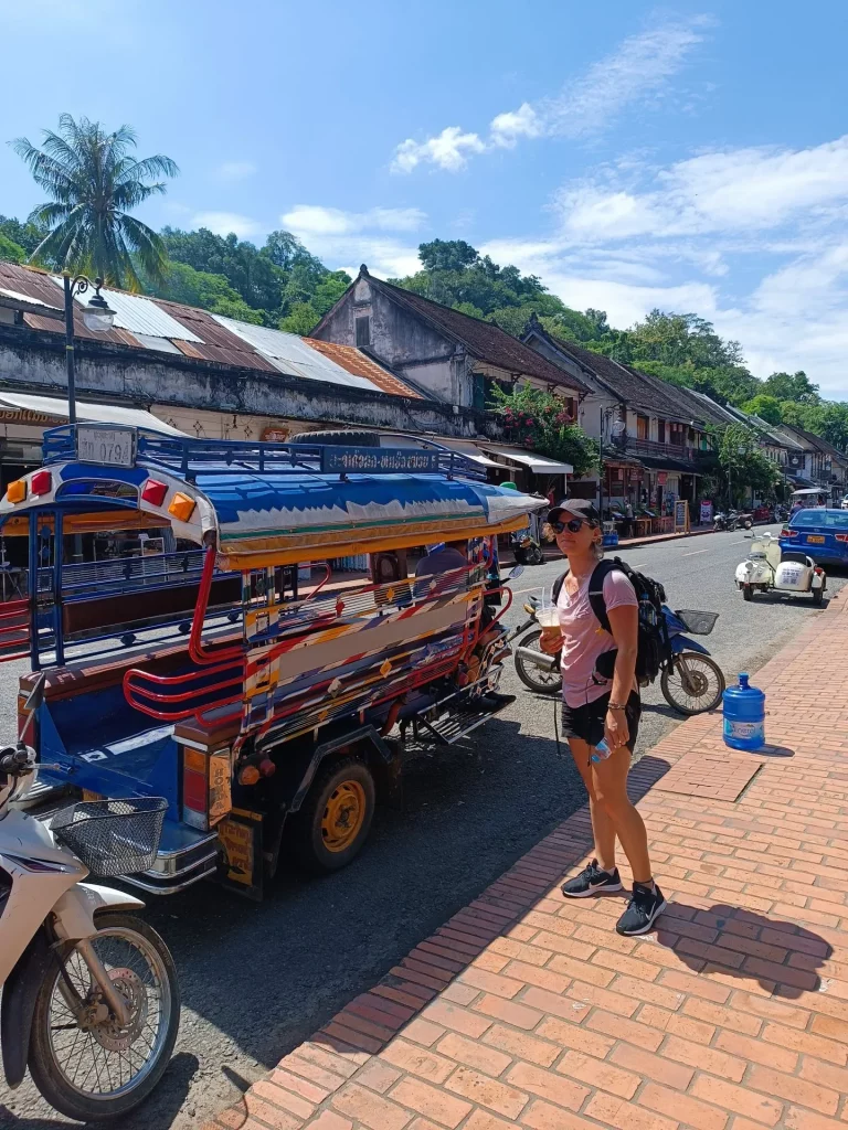 Laos Backpacking Tour - Luang Prabang Tuk Tuk
