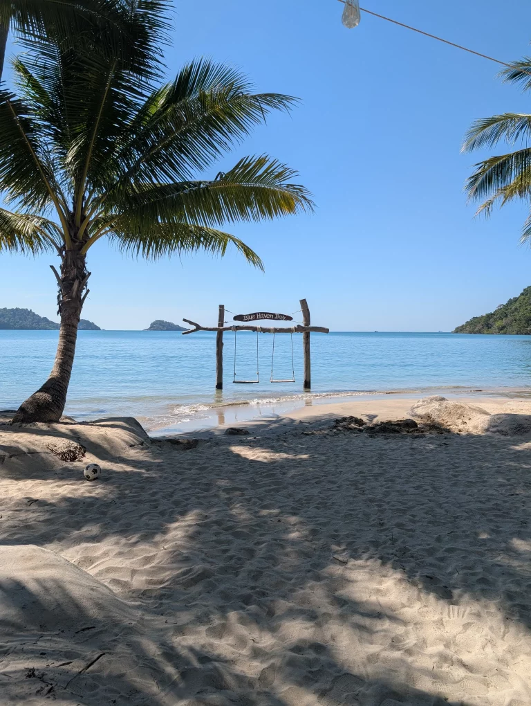 Koh Chang Blue Heaven Bay Schaukel