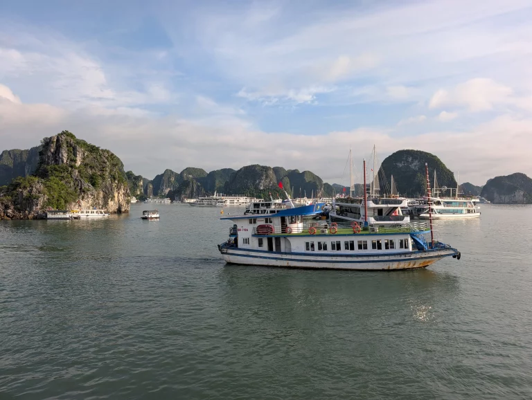 Boote in der Ha Long Bucht