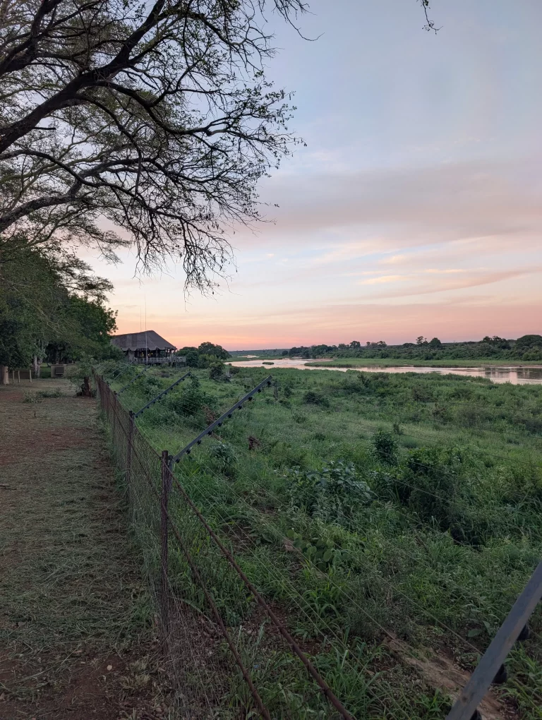 Lower Sabie Rest Camp Sonnenuntergang