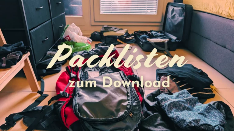 Packlisten Titelbild