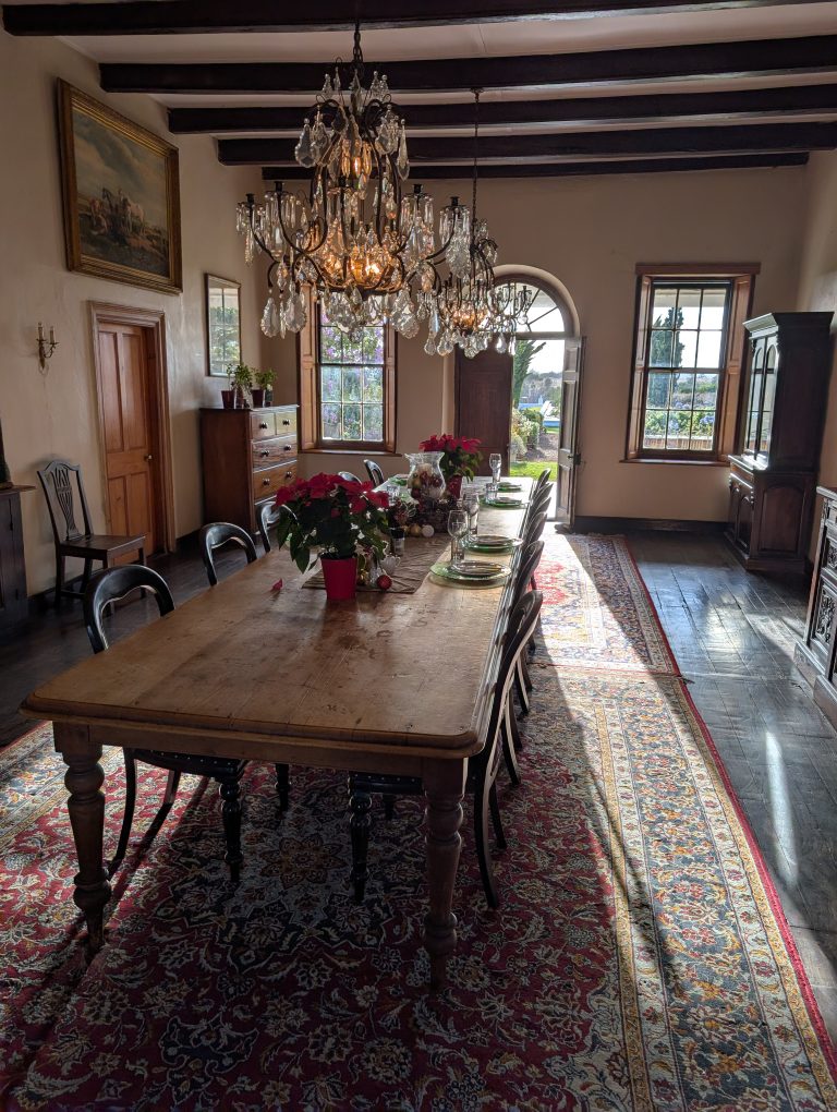 Tafel im Hawksmoor House