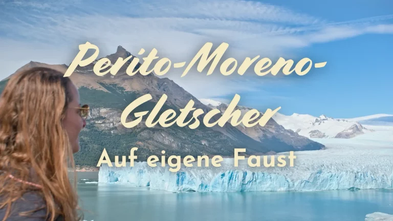 Blick auf den Perito Moreno Gletscher