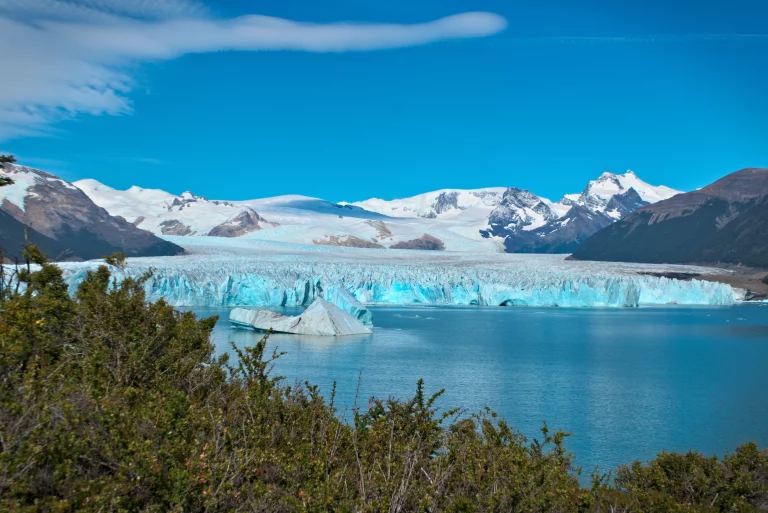 Blick auf den Perito Moreno Gletscher vom Wanderweg De La Costa
