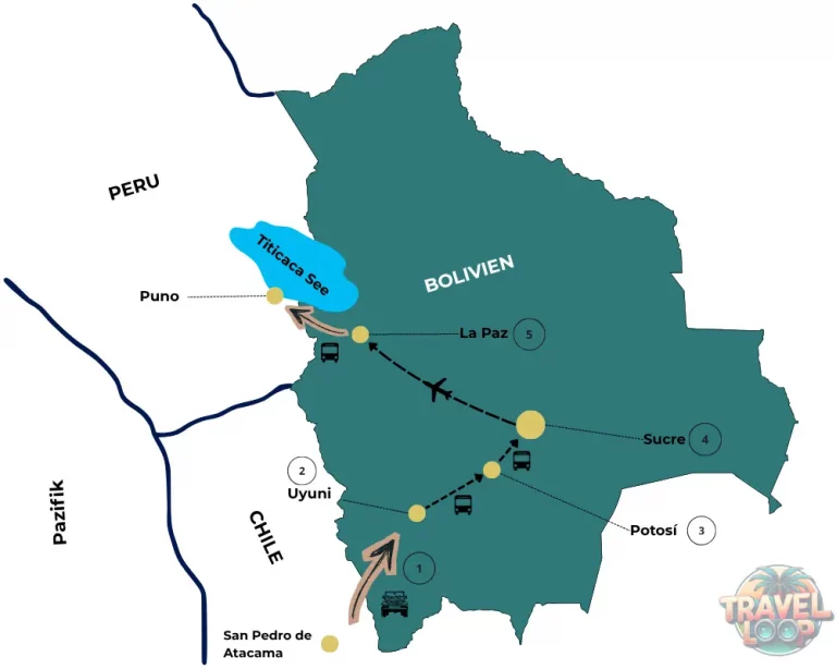 Bolivien Route 2 Wochen