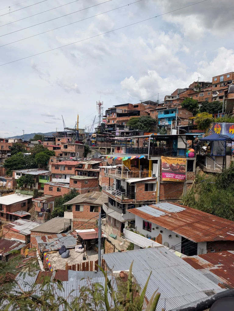 Aussicht über die Comuna 13 im Medellin Reisebericht