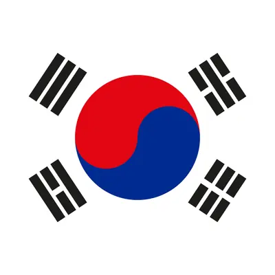 Suedkorea flagge