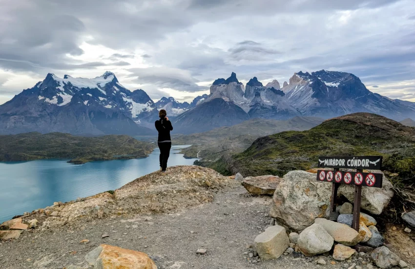 Aussicht bei einer der Tageswanderungen im Torres del Paine
